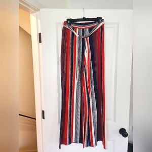 Wide Leg belted pant